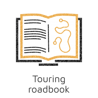 Keeping your motorbike tours in your memory is easy with the dguard touring roadbook.