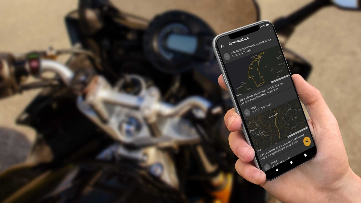 dguard Tour diary gives you an overview of your greatest motorcycle tours